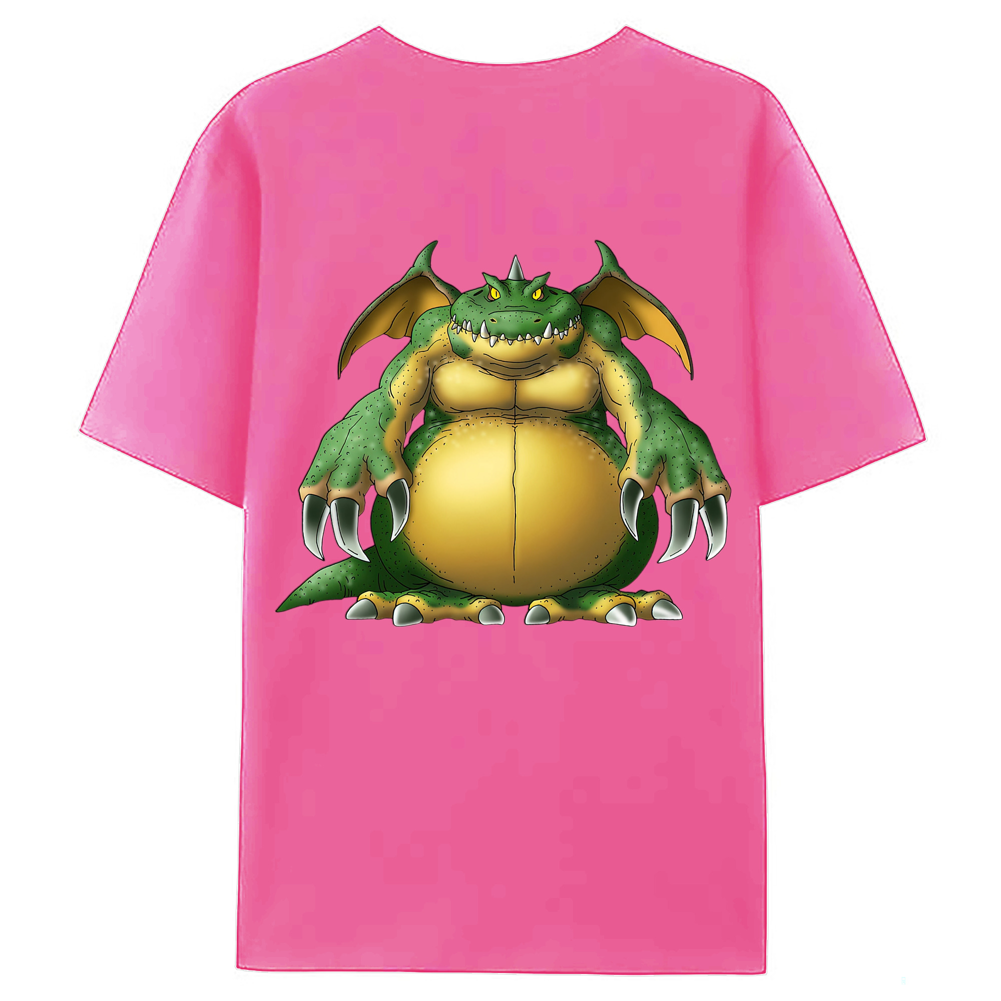（画像用） ドラゴンクエスト Doragon Kuesuto Dragon Quest レディース半袖Tシャツ(バックプリント)
